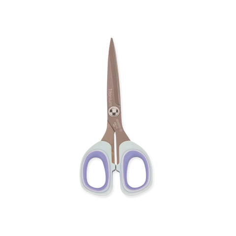 Mundial Hobby & Craft Scissors 570 Titan-Edge 7 inch Gray & Purple