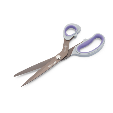 Mundial Multi Layer Shears 590 Titan-Edge 9.5 inch Gray & Purple