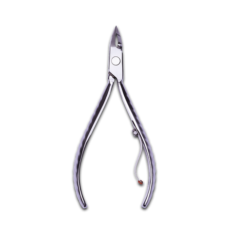 Mundial 735-PR Cuticle Nippers Professional Half Jaw Anti-slip Handles