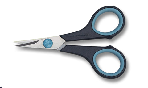 Mundial BP1868-1 Embroidery Scissors Cushion Soft 4.5 inches Blue