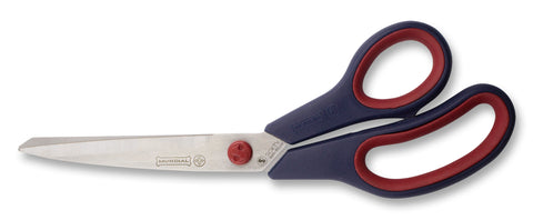 Mundial 1889 Multi-Layer Shears Cushion Soft 9.5 inches Black & Red