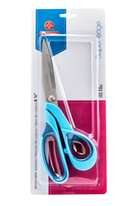 Mundial 1960-8 Sewing Scissors Super Edge 8.5 inches Blue