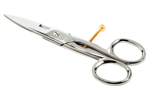 Mundial 252 Buttonhole Scissors Classic Forged 4.5 inch Silver