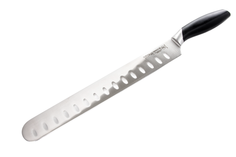 Mundial 3427-11GE Slicing Granton Edge Knife Titan Series 11 inches Black