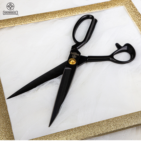 Mundial 4598-9 Tailor Shears Onyx Series 9 inches Black