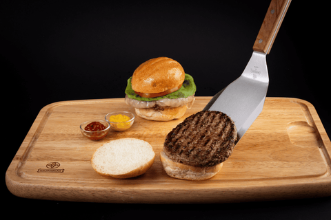 Mundial 4687M Steak Turner Spatula 5x4 inches Wood