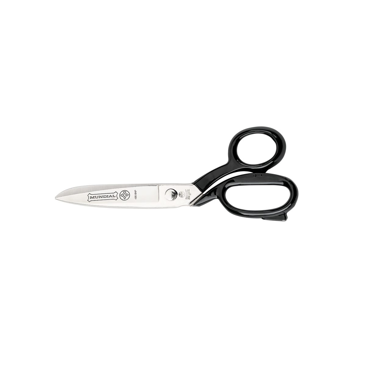 Mundial 490-8NP Bent Trimmers Industrial Forged 8 inches Black