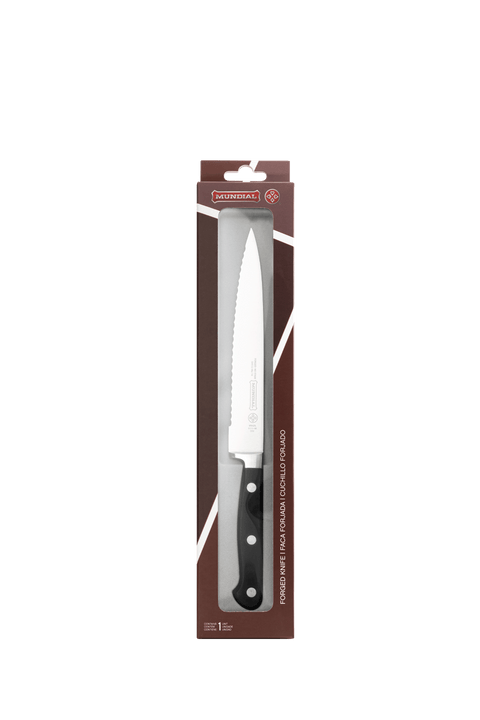 Mundial BP5111-6E Utility Knife 5100 Series 6 inches Black