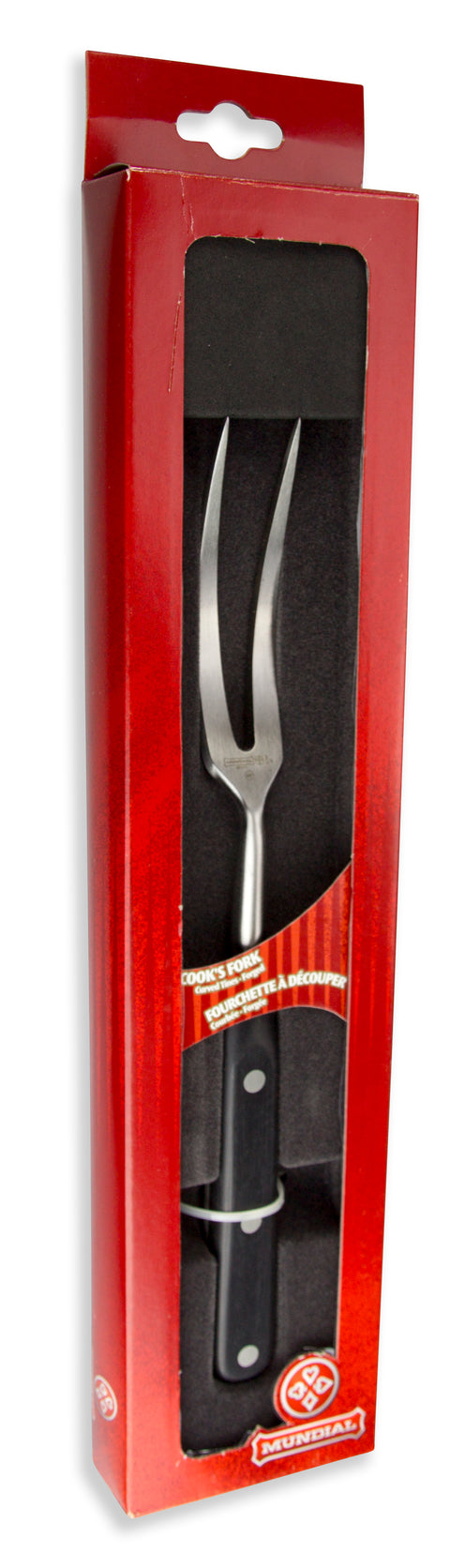Mundial 5158 Forged Cook's Curved Fork 5100 Series 7 inches Black