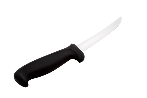 Mundial 5616-6 Boning Knife Curved Semi Stiff Blade 5600 Series 6 inches Black