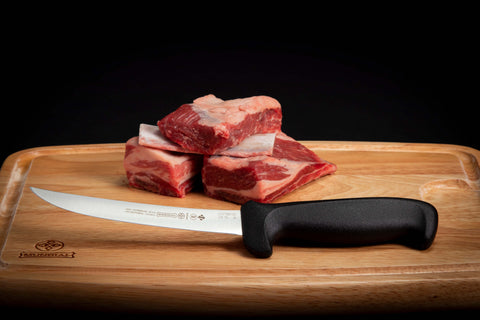 Mundial 5616-6 Boning Knife Curved Semi Stiff Blade 5600 Series 6 inches Black