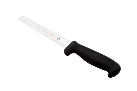 Mundial 5627-8E Slicing Knife Serrated 5600 Series 8 inches Black