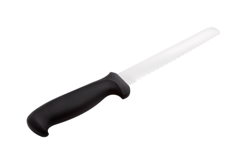 Mundial 5627-8E Slicing Knife Serrated 5600 Series 8 inches Black