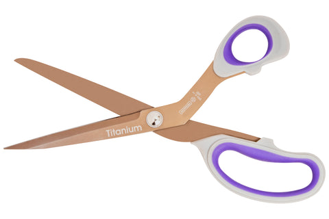 Mundial Multi Layer Shears 590 Titan-Edge 9.5 inch Gray & Purple