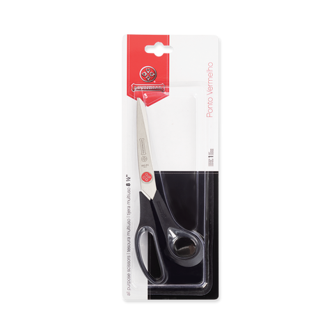 Mundial BP660 Multi-Purpose Dress Marker Shears Red Dot 8.5 inches Black