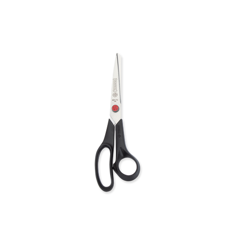 Mundial BP662 Straight Trimming Shears Red Dot 7.5 inches Black