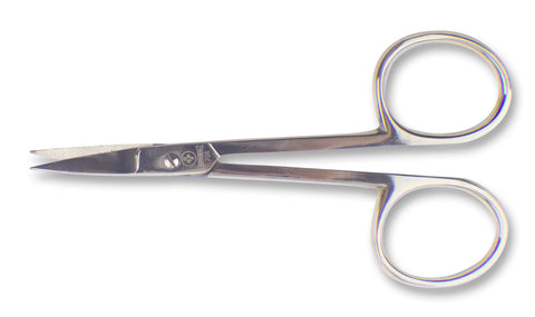 Mundial 701-S Curved Embroidery Scissors Specialty Forged 3.5 inches Silver