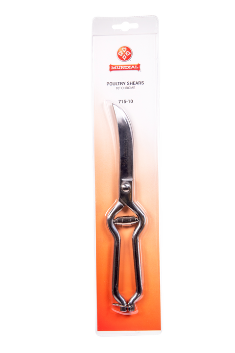 Mundial 715-10 Poultry Shears Classic Forged 10 inches Chrome-plated