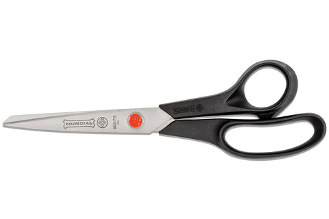 Mundial BP662 Straight Trimming Shears Red Dot 7.5 inches Black
