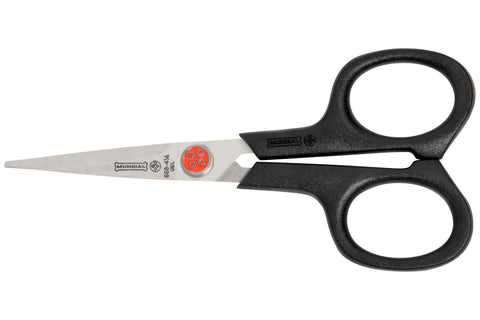 Mundial BP668 Embroidery Scissors Red Dot 4.25 inches Black