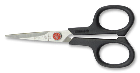 Mundial BP668 Embroidery Scissors Red Dot 4.25 inches Black