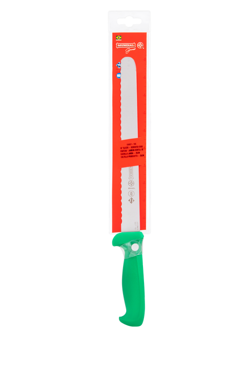 Mundial G5627-10E Utility KnifeSlicing Serrated Edge 5600 Series10 inches Green