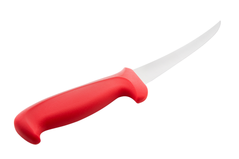 Mundial R5607-6 Boning Knife Curved Semi-Stiff 5600 Series 6 inches Red