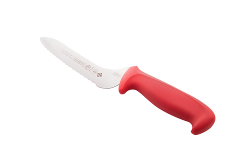 Mundial R5620-7E Bread Knife Offset Serrated 5600 Series 7 inches Red