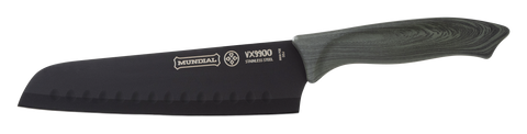 Mundial VX9900-5 Black Knife Set With Black Handle 5 Piece Plastic Blade Protectors