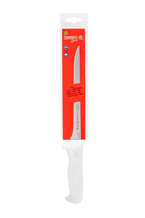 Mundial W5613-8 Fillet Knife Narrow 5600 Series 8 inches White
