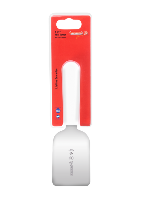 Mundial W5689 Mini Turner 5600 Series 2.5 inches White