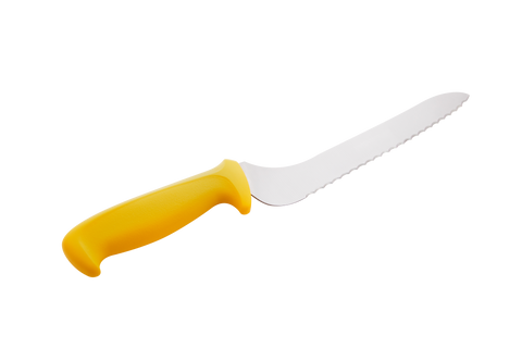 Mundial Y5620-9E Sandwich Offset Serrated Knife 5600 Series 9 inches Yellow