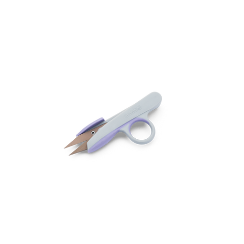 Mundial  Thread Clip Scissors 501 Titan-Edge 5 inch Gray & Purple