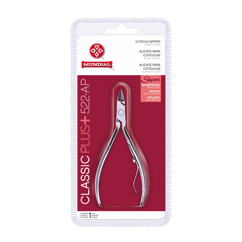 Mundial 522-C AP Cuticle Nipper Classic Professional Sharpened