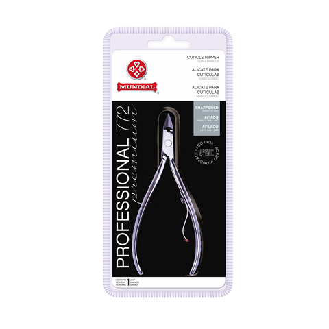 Mundial 772-PR Cuticle Nipper Professional Long Handle