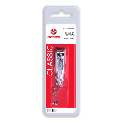 Mundial BC-120BL Small Nail Clipper Classic Silver