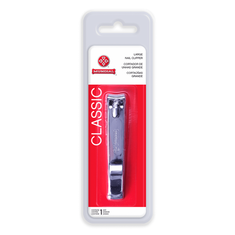 Mundial BC-121BL Large Nail Clipper Classic Silver