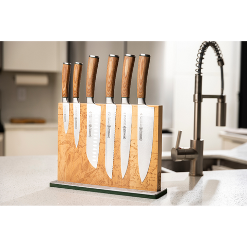 Mundial Amazonia Forged Knife Block — Cook with Purpose, Preserve the Amazon