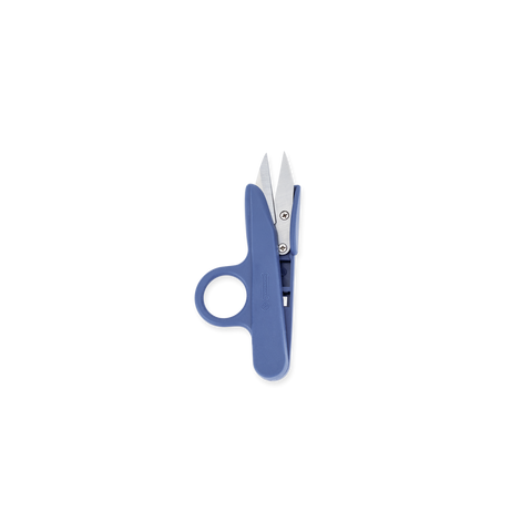 Mundial 161N-4 1/2 Thread Clip Scissors Easy Cut 4.5 inches Blue