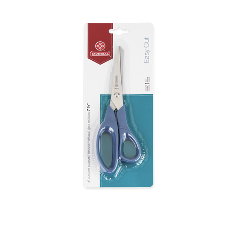 Mundial 162N-7 1/2 Multi Use Shears Easy Cut 7.5 inches Blue
