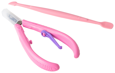 Mundial 168-FL Nail Care Kit Flex 2 Pieces Pink