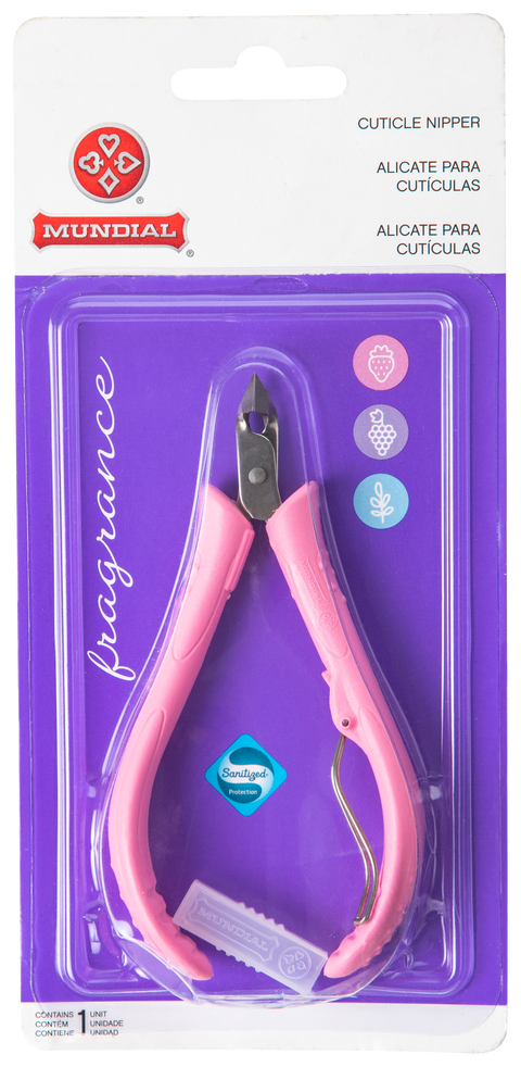 Mundial 170-FR Cuticle Nipper Fragance Pink