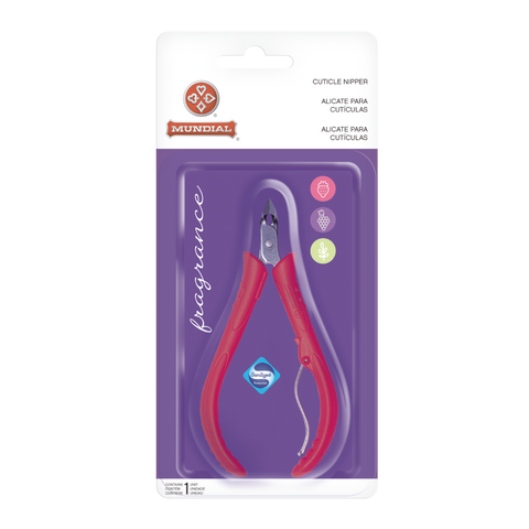 Mundial 170-FR Cuticle Nipper Fragance Pink