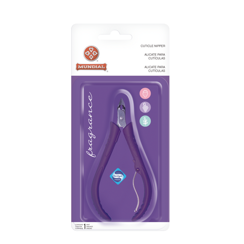 Mundial 170-FR Cuticle Nipper Fragance Pink