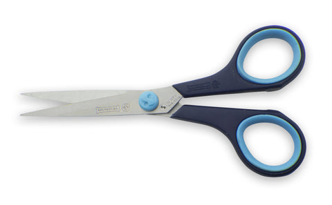 Mundial BP1864-1 Hobby & Craft Scissors Cushion Soft 5.5 inches Blue