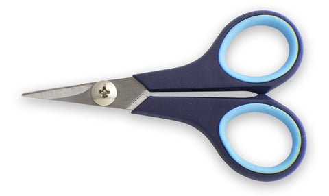 Mundial BP1868-1 Embroidery Scissors Cushion Soft 4.5 inches Blue