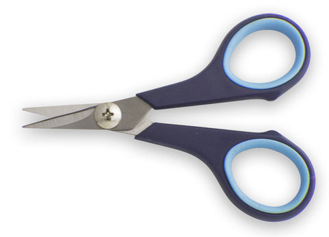 Mundial BP1868-1 Embroidery Scissors Cushion Soft 4.5 inches Blue