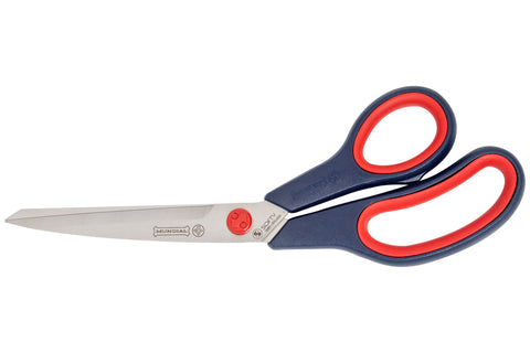 Mundial 1889 Multi-Layer Shears Cushion Soft 9.5 inches Black & Red