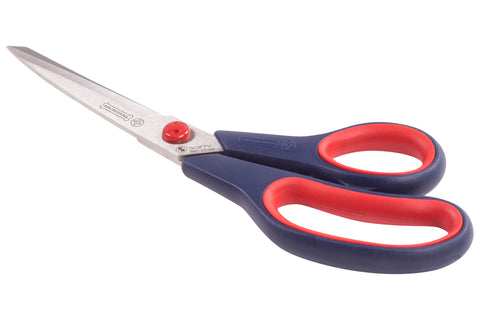Mundial 1889 Multi-Layer Shears Cushion Soft 9.5 inches Black & Red