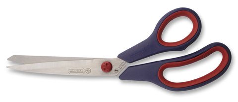 Mundial 1889 Multi-Layer Shears Cushion Soft 9.5 inches Black & Red